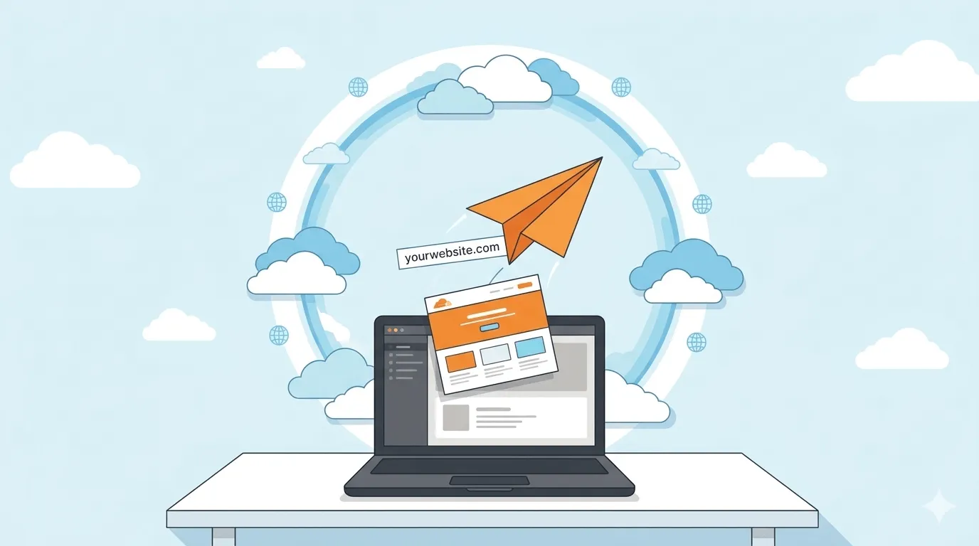 Cara deploy website di Cloudflare Pages gratis dengan custom domain